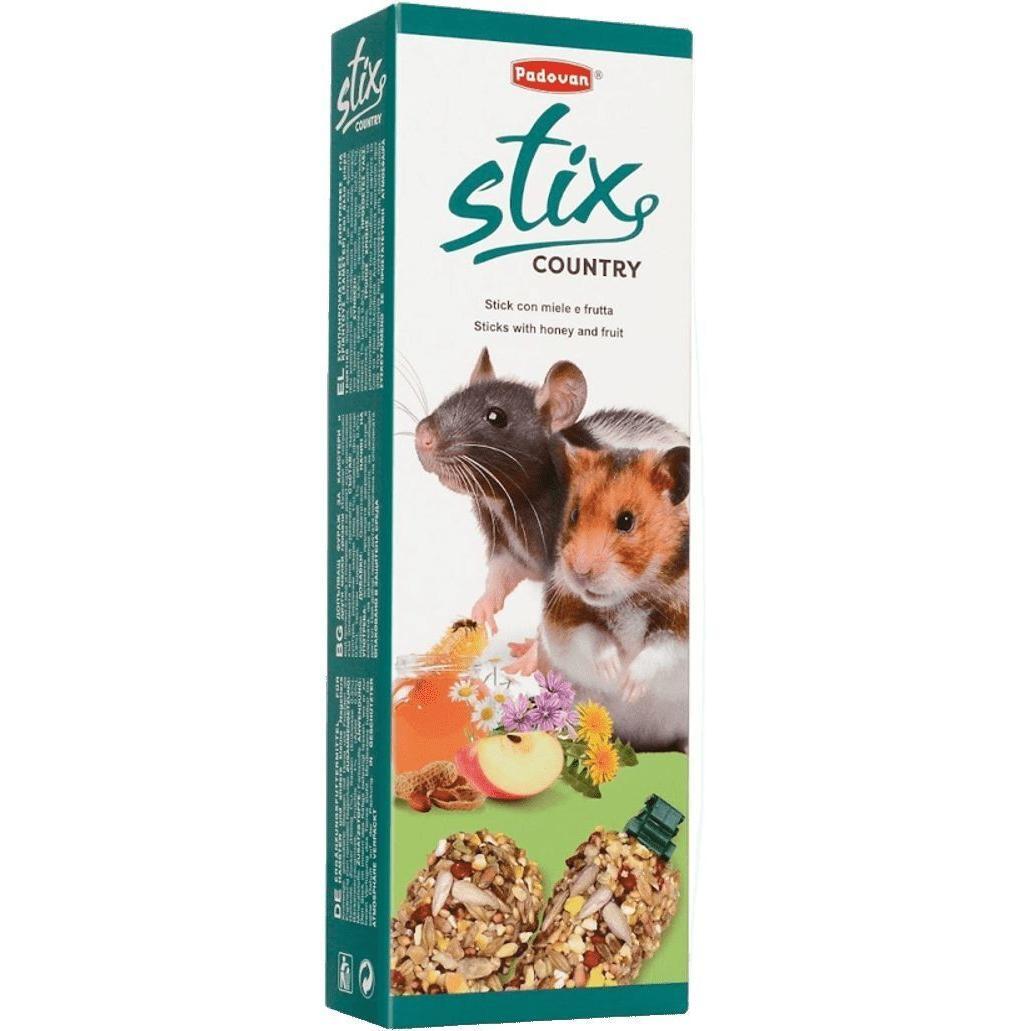 Лакомство для хомяков и крыс Padovan Stix country Criceti 100г (PP00209) фото