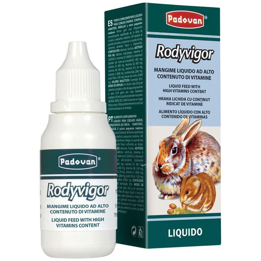 Додатковий рідкий корм (прикорм) для гризунів Padovan Rodyvigor 30мл (PP00274)фото1