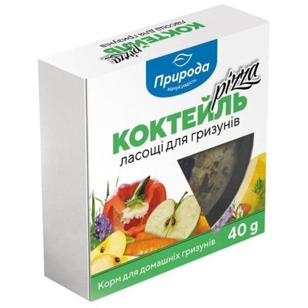 

Лакомство для грызунов Природа Пицца 40г