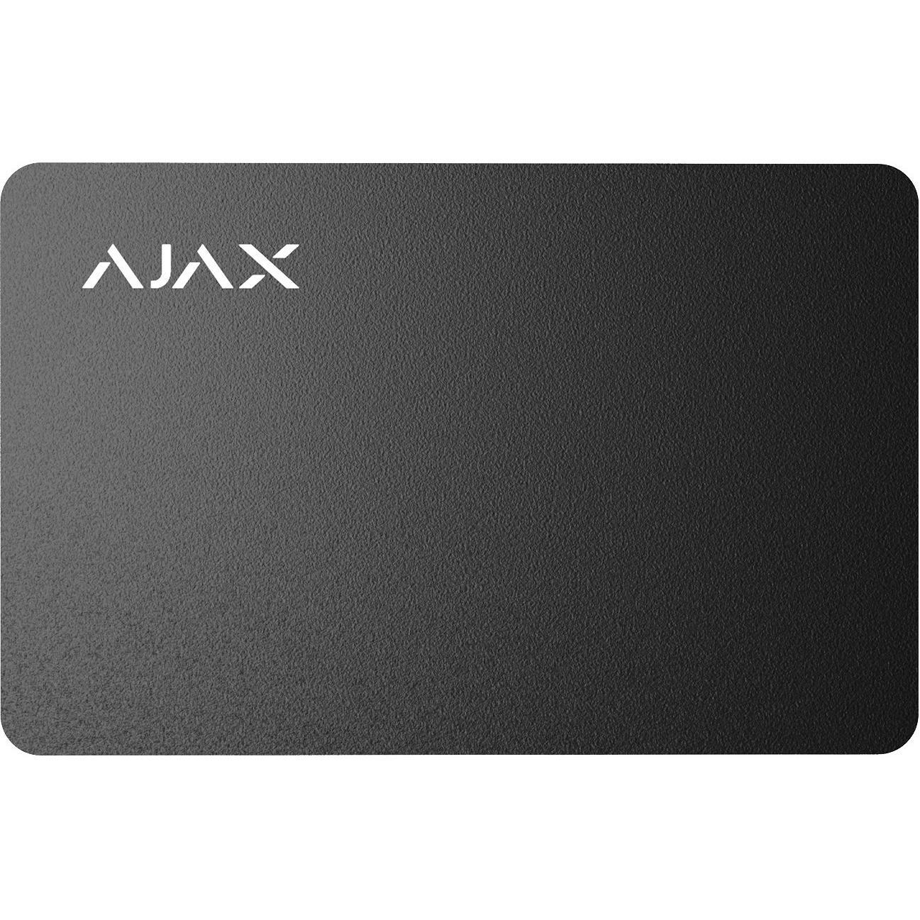 Картка Ajax Pass 1шт, Jeweler, безконтактна, чорний (AP1PB)фото