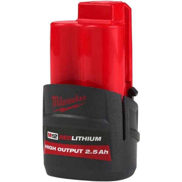 

Аккумулятор Milwaukee Redlithium M12 12В, 2.5Ач (4932480164)