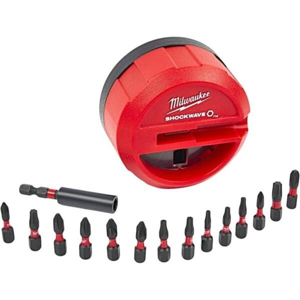

Набор бит Milwaukee Shockwave, 15шт (4932430904)