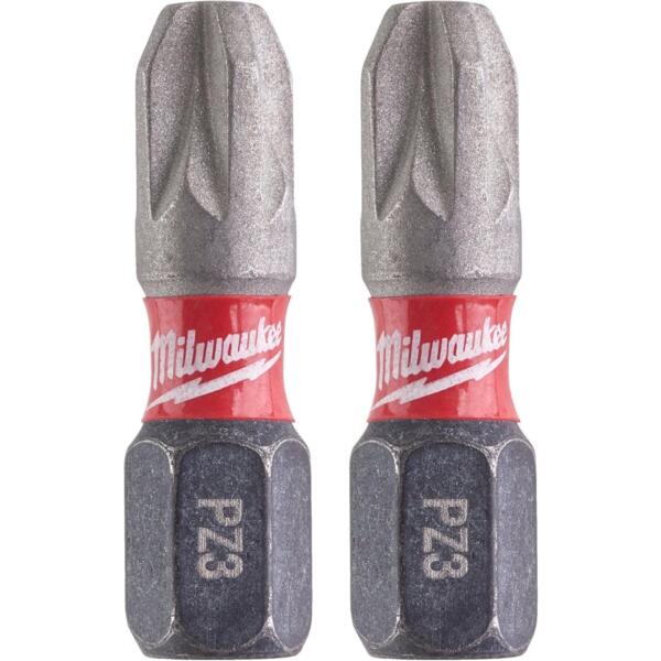 .Набор бит Milwaukee Shockwave PZ3х25мм, 2шт (4932430868)