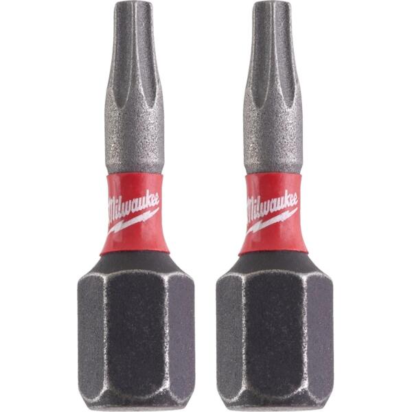 Набор бит Milwaukee Shockwave Torx T10х25мм, 2шт (4932430871)