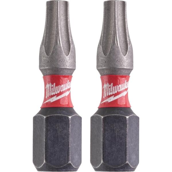 Набор бит Milwaukee Shockwave Torx T20х25мм, 2шт (4932430874)