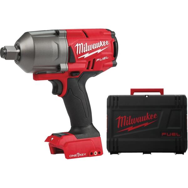 

Гайковерт ударный аккумуляторный Milwaukee M18 ONEFHIWF34-0X 18В, кейс, без АКБ и ЗУ (4933459729)