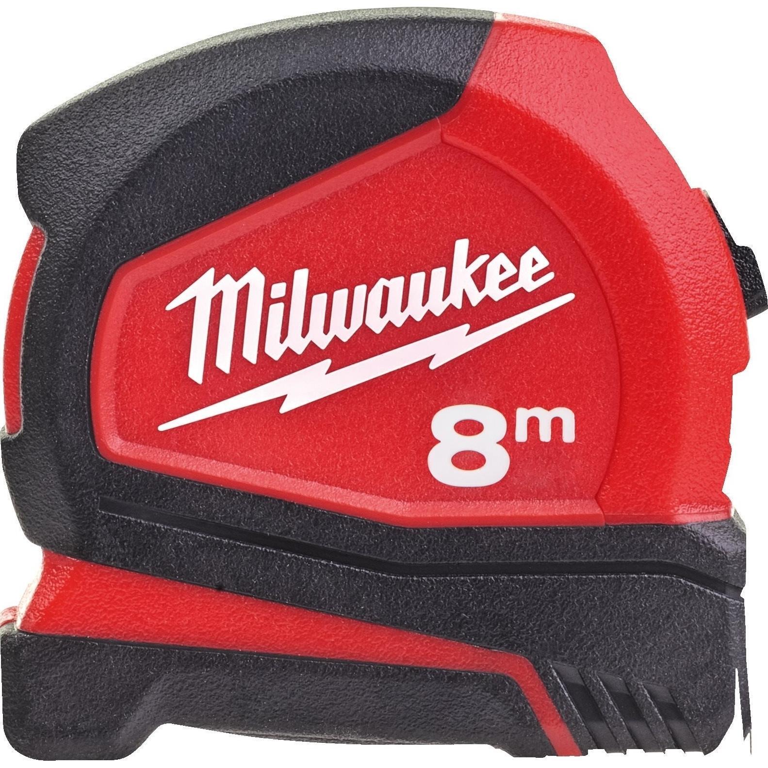 Рулетка Milwaukee Pro Compact, 8м, 25мм (4932459594) фото 1
