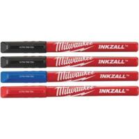 Набір маркерів Milwaukee InkZAll, 4шт (48223165)