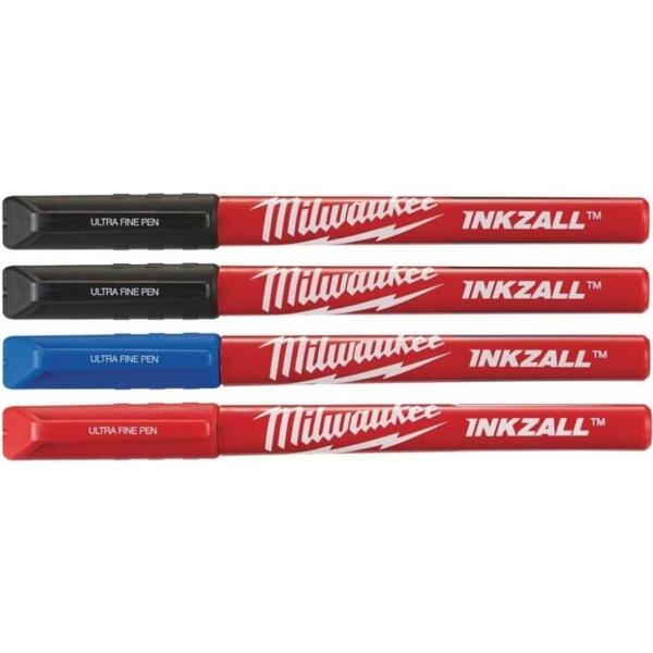 

Набор маркеров Milwaukee InkZAll, 4шт (48223165)