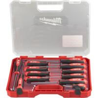 Набор отверток магнитных Milwaukee, SL, PH, PZ, 12шт (4932472003)