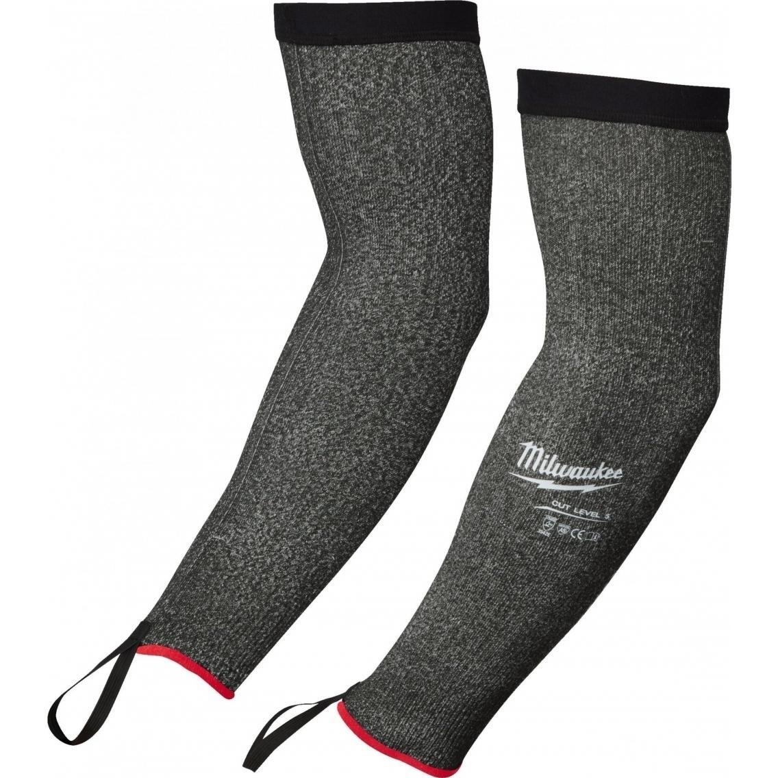 Нарукавники рабочие Milwaukee, 45см, серые (4932479937) фото 