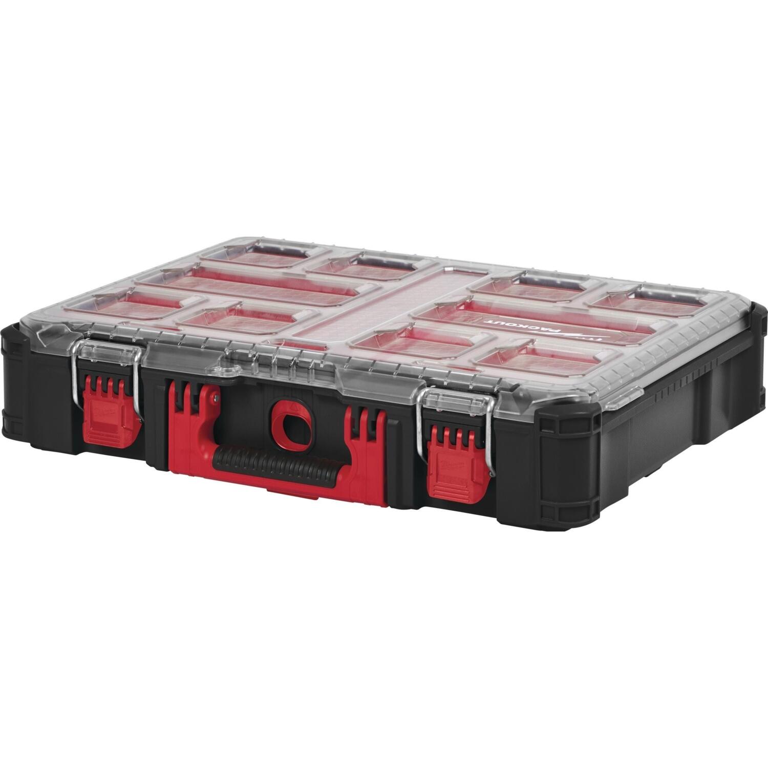 Органайзер Milwaukee универсальный Packout Organiser, 10 отделений, 50х38x12см (4932464082) фото