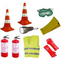 Набор для перевозки опасных грузов Poputchik ADR с конусами до 3,5т (01-505-IS)