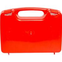Органайзер Poputchik пластиковый с застежками 21х16х7см красный (52-147-IS)