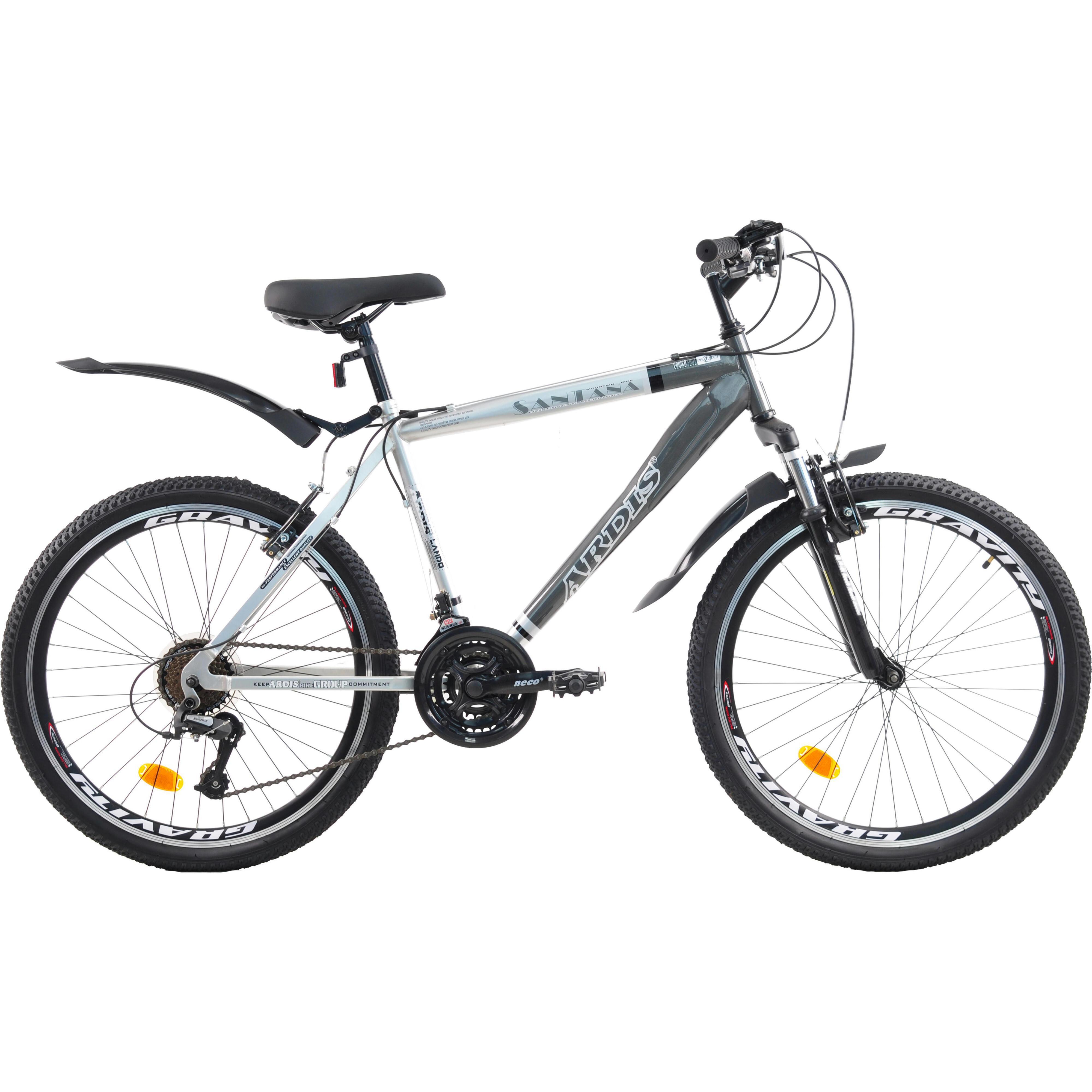 Велосипед Ardis 24 MTB ST Santana світло-сірий (0712-160-3)фото1