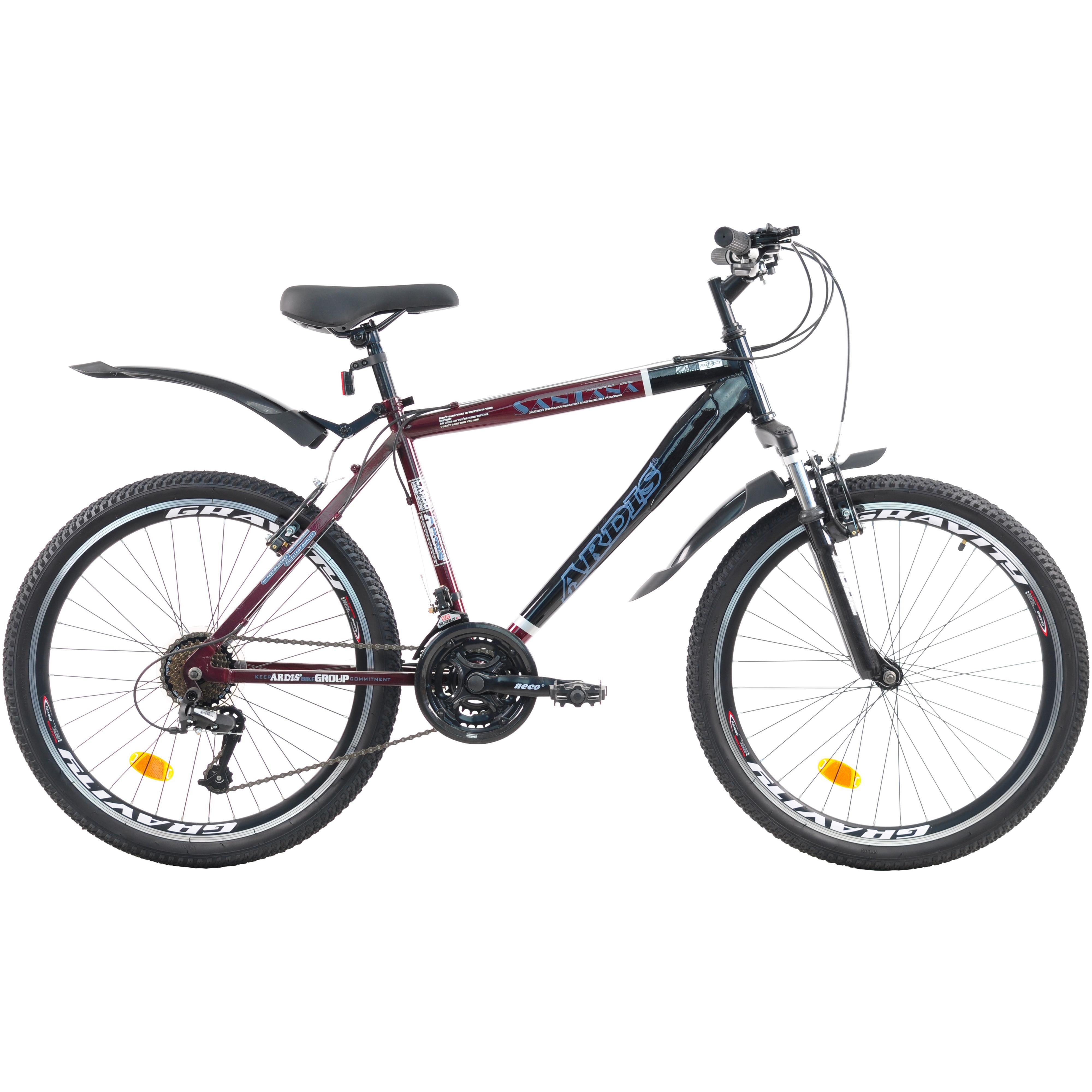 Велосипед Ardis 24 MTB ST Santana темно-бордовый (0712-160-2) фото 1