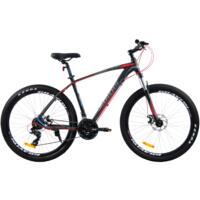 Велосипед Ardis 27,5 МТВ AL Dallas черно-красный (0288-17-Ч)