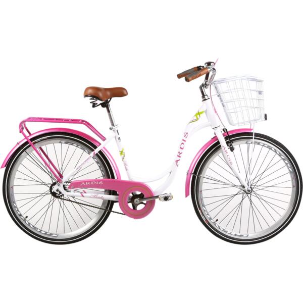 

Велосипед Ardis Berta 26" 17" 2019 бело-розовый (0931-170-1)