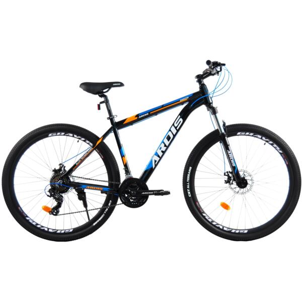 

Велосипед Ardis Dacota 29" 21" 2021 черно-синий (0243-С-21)