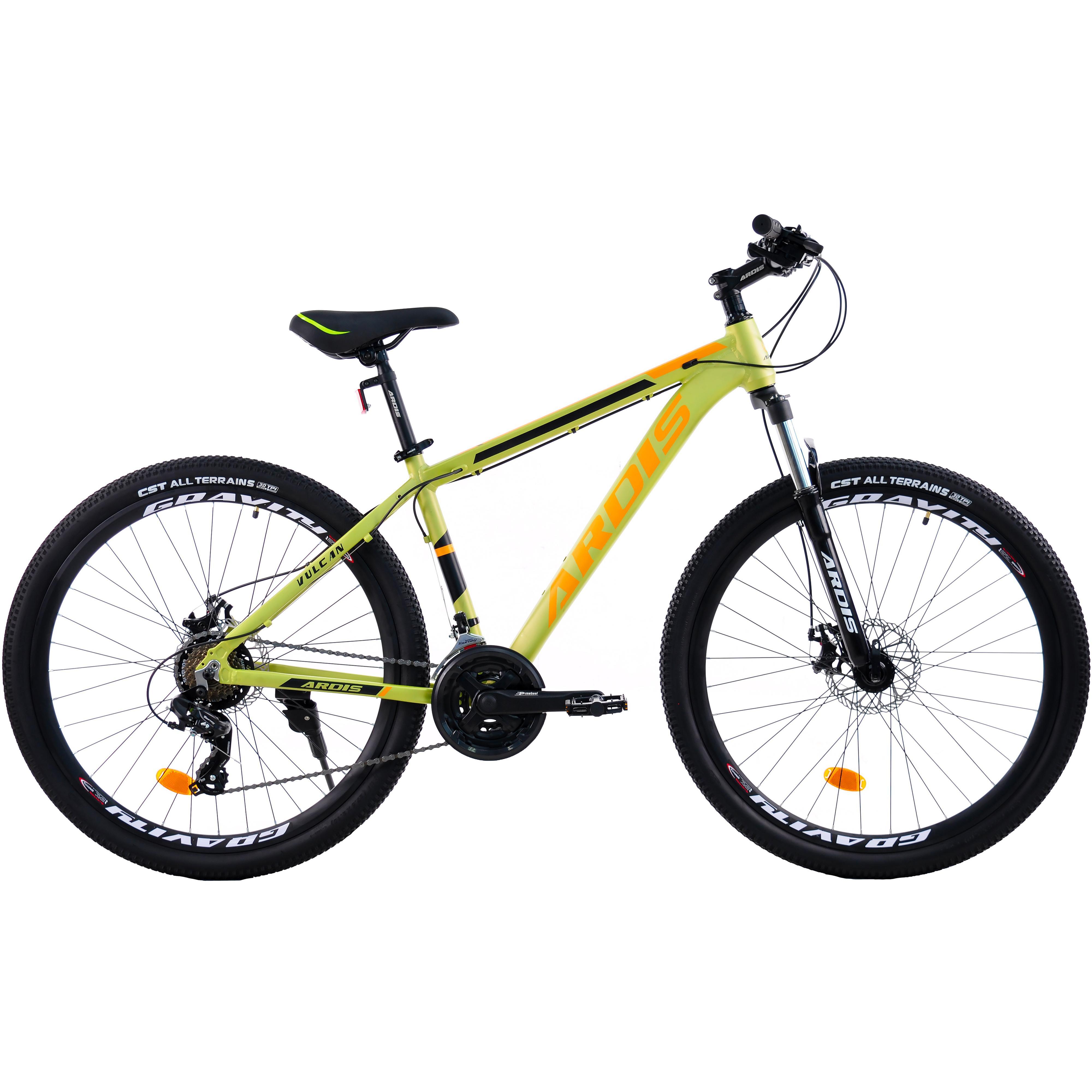 Велосипед Ardis MTB AL Vulcan 27.5" 17" желтый (0278-Ж) фото 1