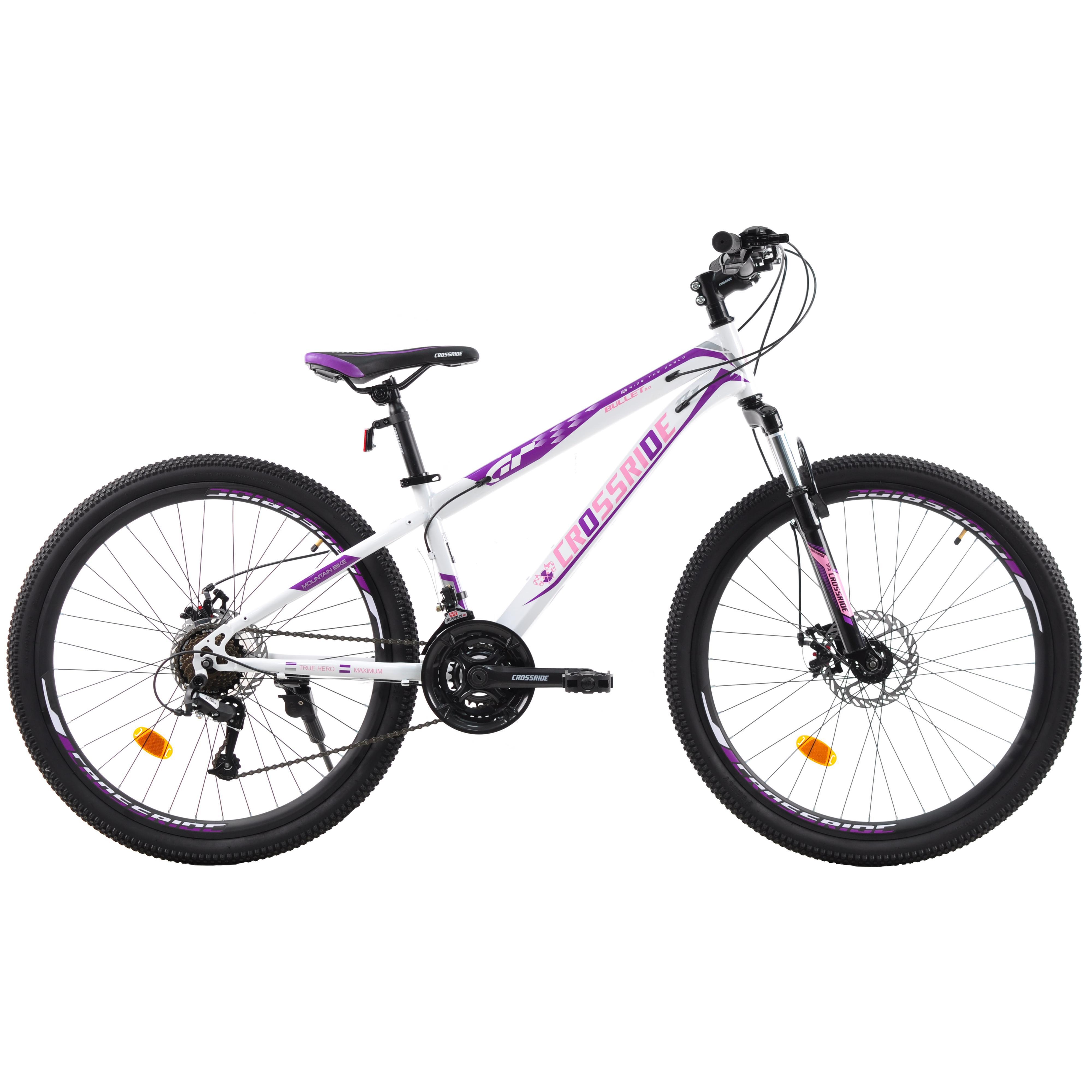 Велосипед Crossride 26 MTB Bullet 2.0 фіолетовий (02911-130-3)фото1