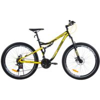 Велосипед Crossride 27,5 AMT ST Everest 18" желтый (0287-180-1)