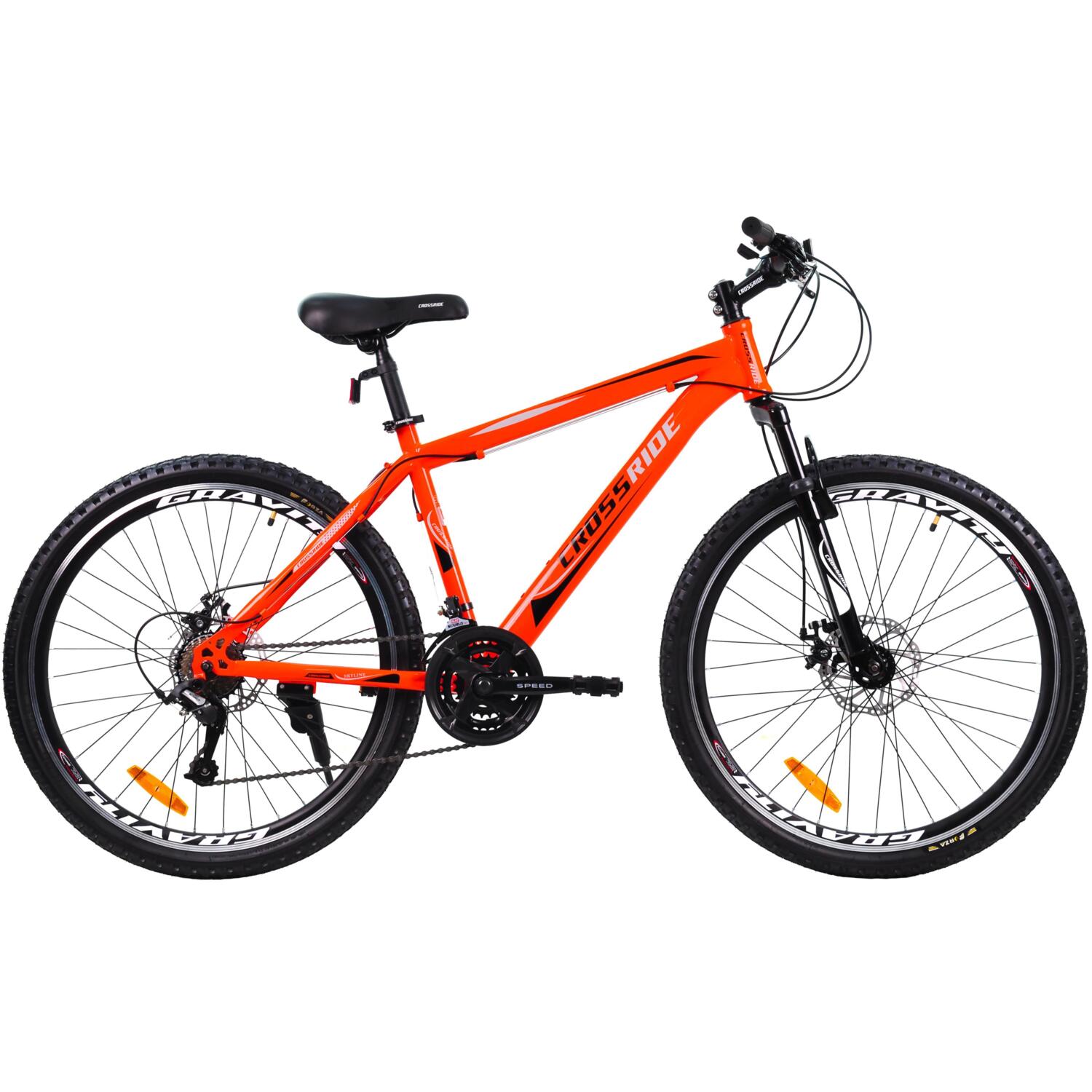 Велосипед Crossride Skyline 26" 15" 2021 оранжевый (0239-150-3) фото