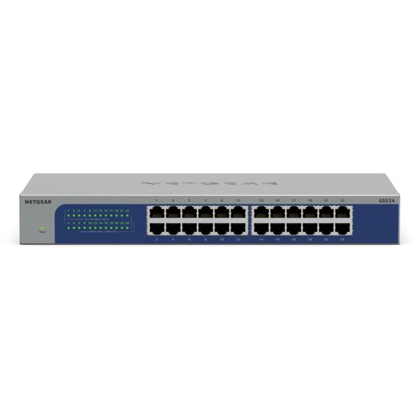 Коммутатор NETGEAR GS524 24xGE, Неуправляемый