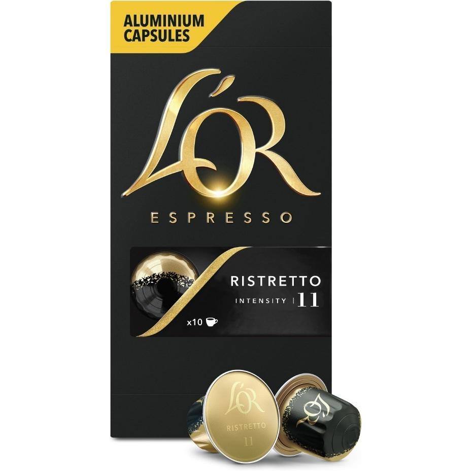 Кофе L`OR капсулы Espresso Ristretto, 100% арабика, 10чашки, Nespresso фото