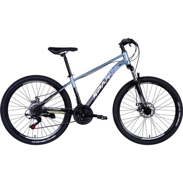 

Велосипед Space Neptune ST 26" 2024 DD FR 15" серо-черный