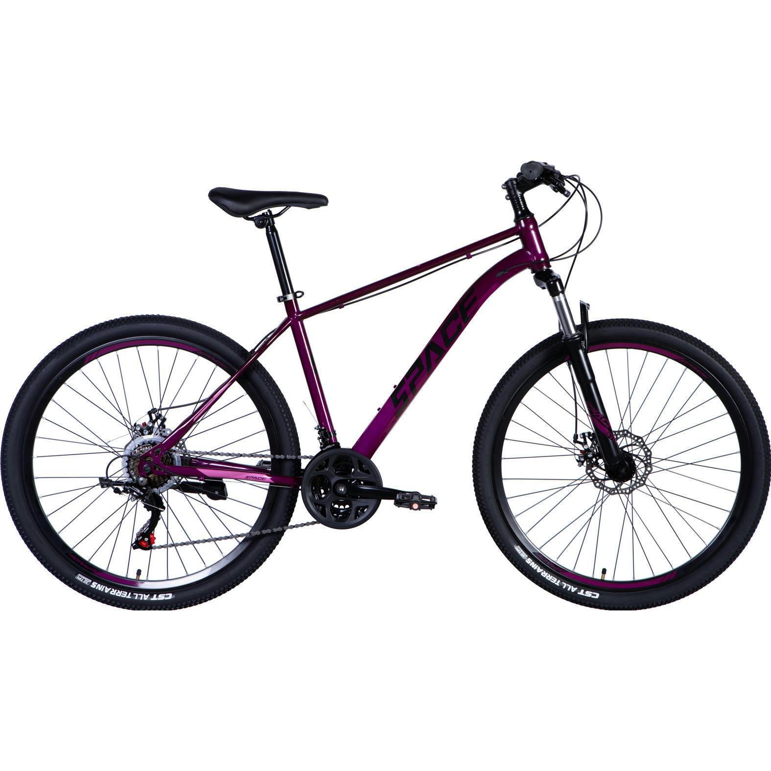 Велосипед Space Neptune ST 27.5" 2024 DD FR 18" фиолетовый фото 1