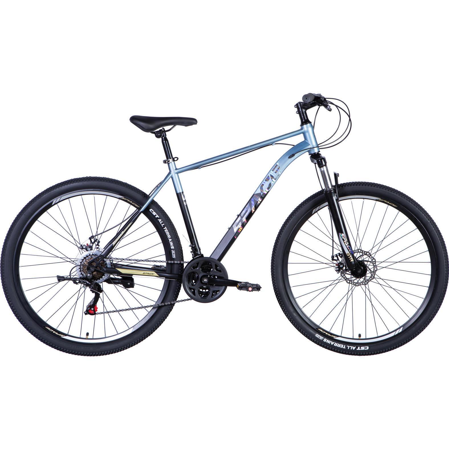 Велосипед Space Neptune ST 29" 2024 DD FR 20" сіро-чорнийфото1