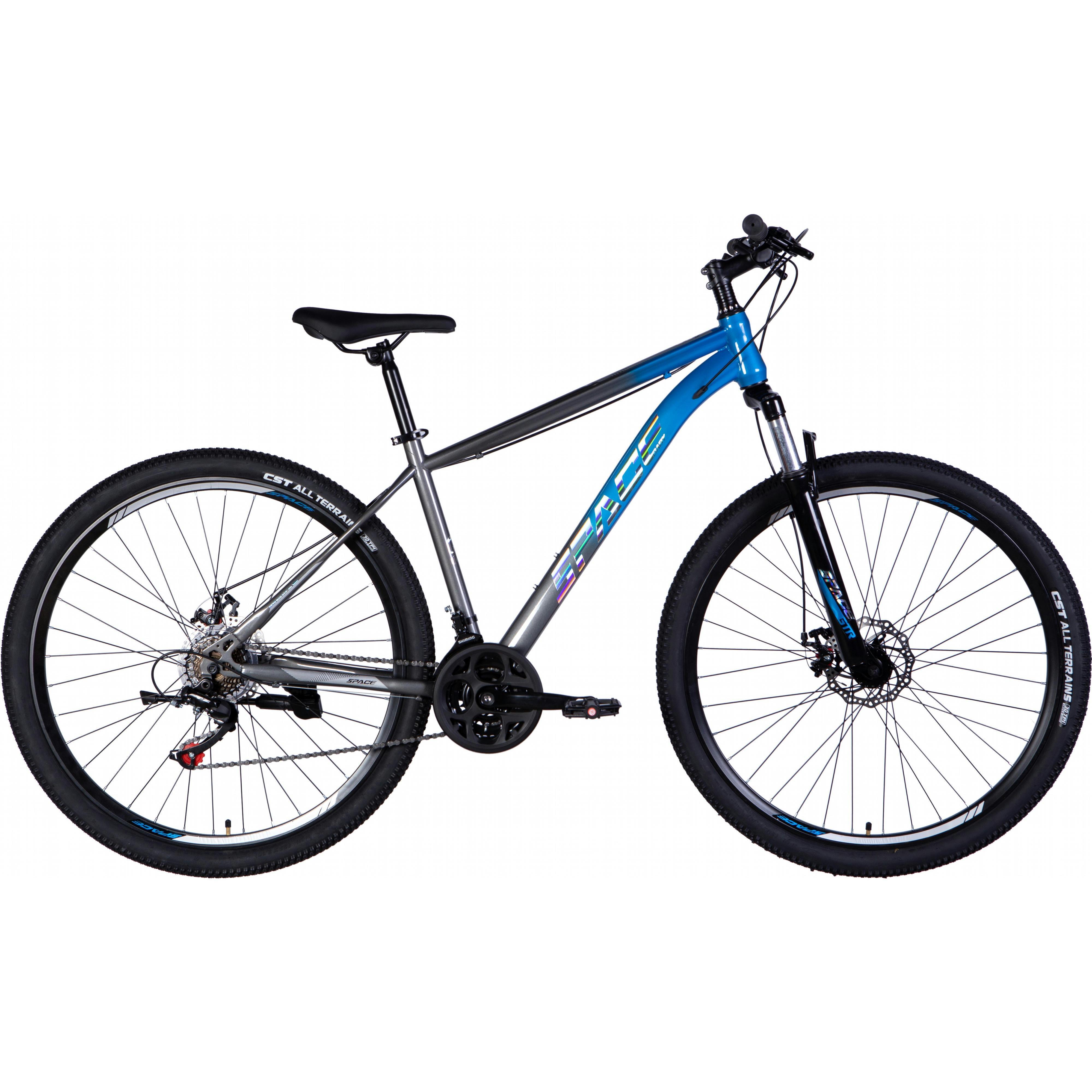 Велосипед Space Mars ST 29" 2025 DD FR 18" сине-серебристый фото 1