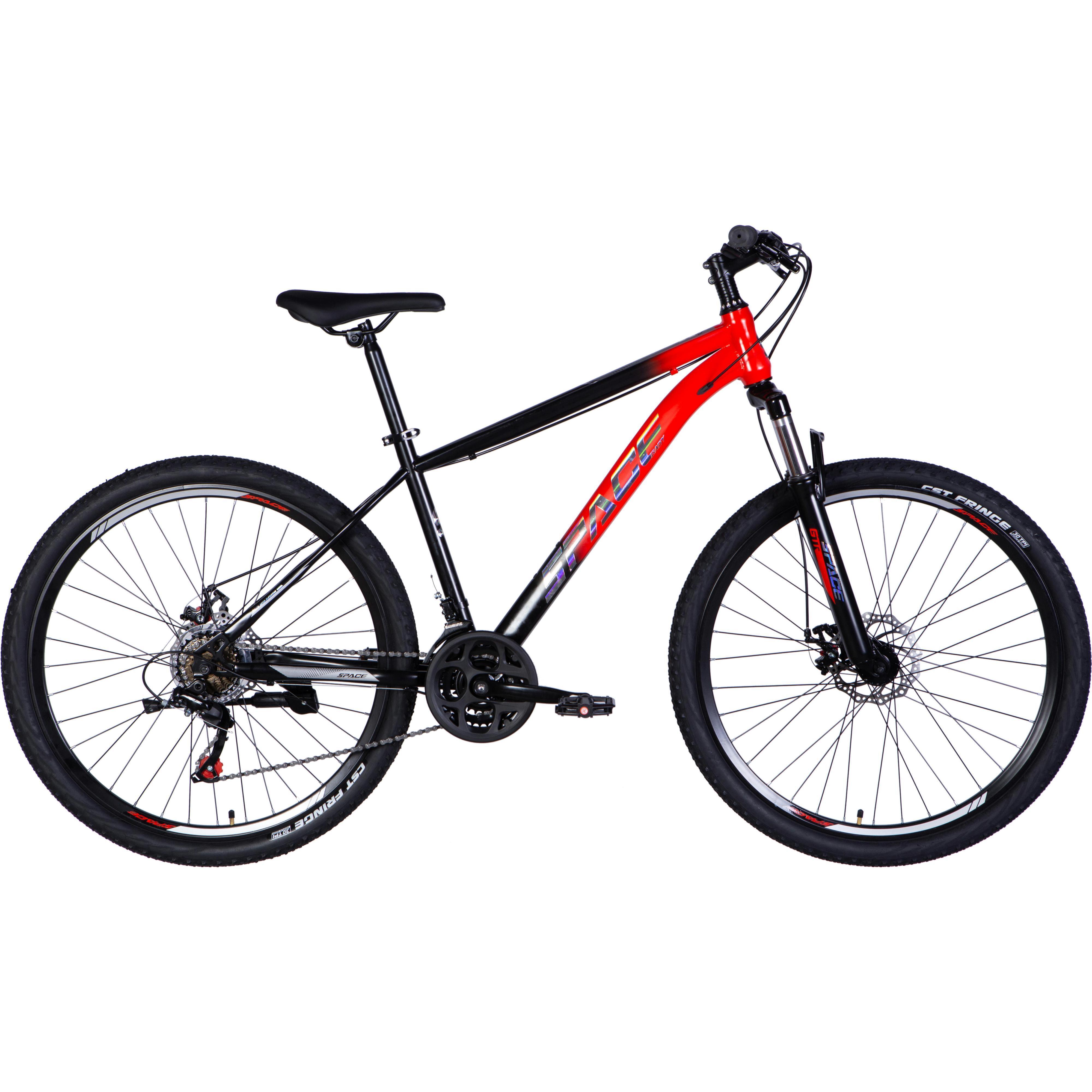 Велосипед Space Mars ST 29" 2025 DD FR 20" красно-черный (матовый) фото 1
