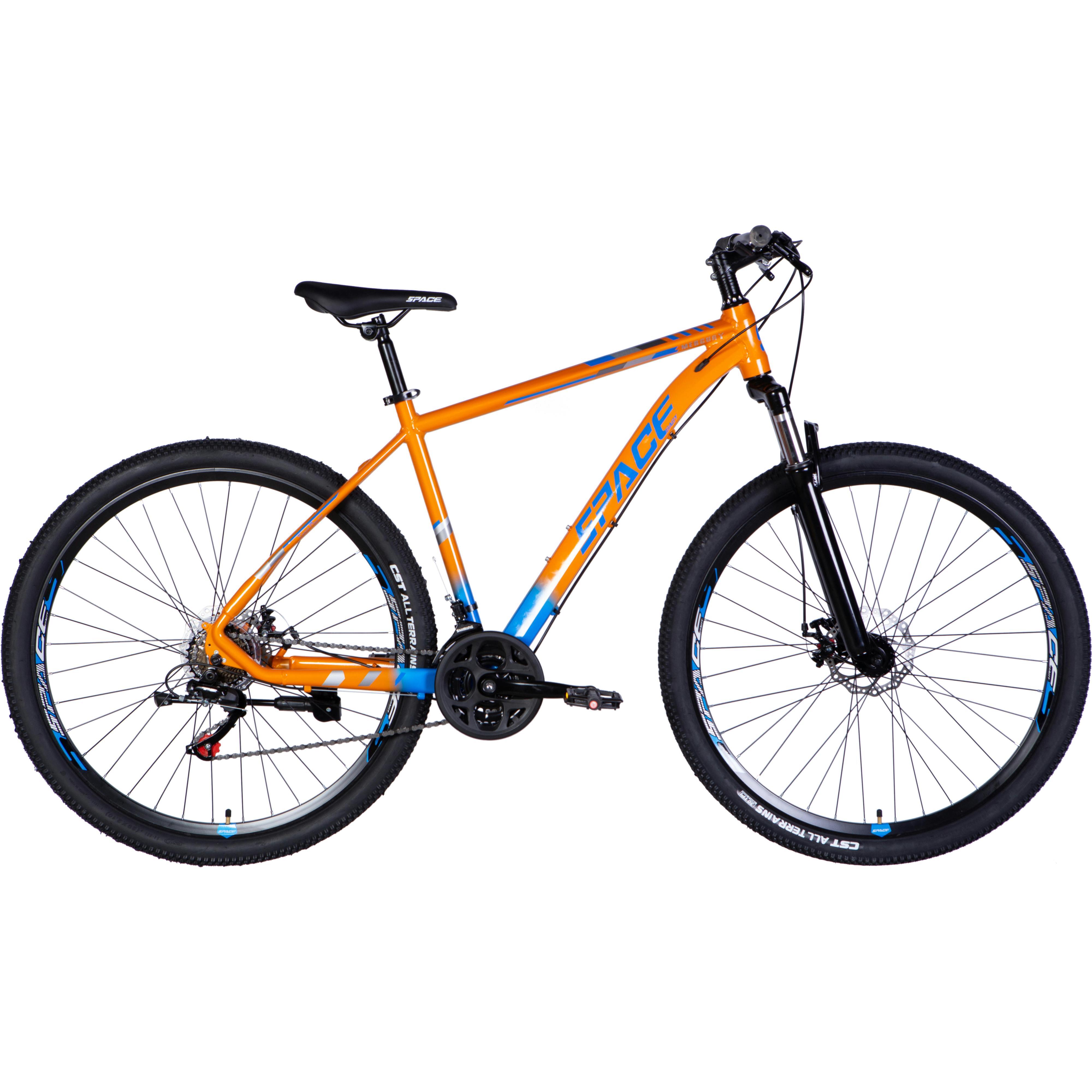 Велосипед Space Mercury AL 29" 2025 DD FR 18" оранжево-синий фото 1