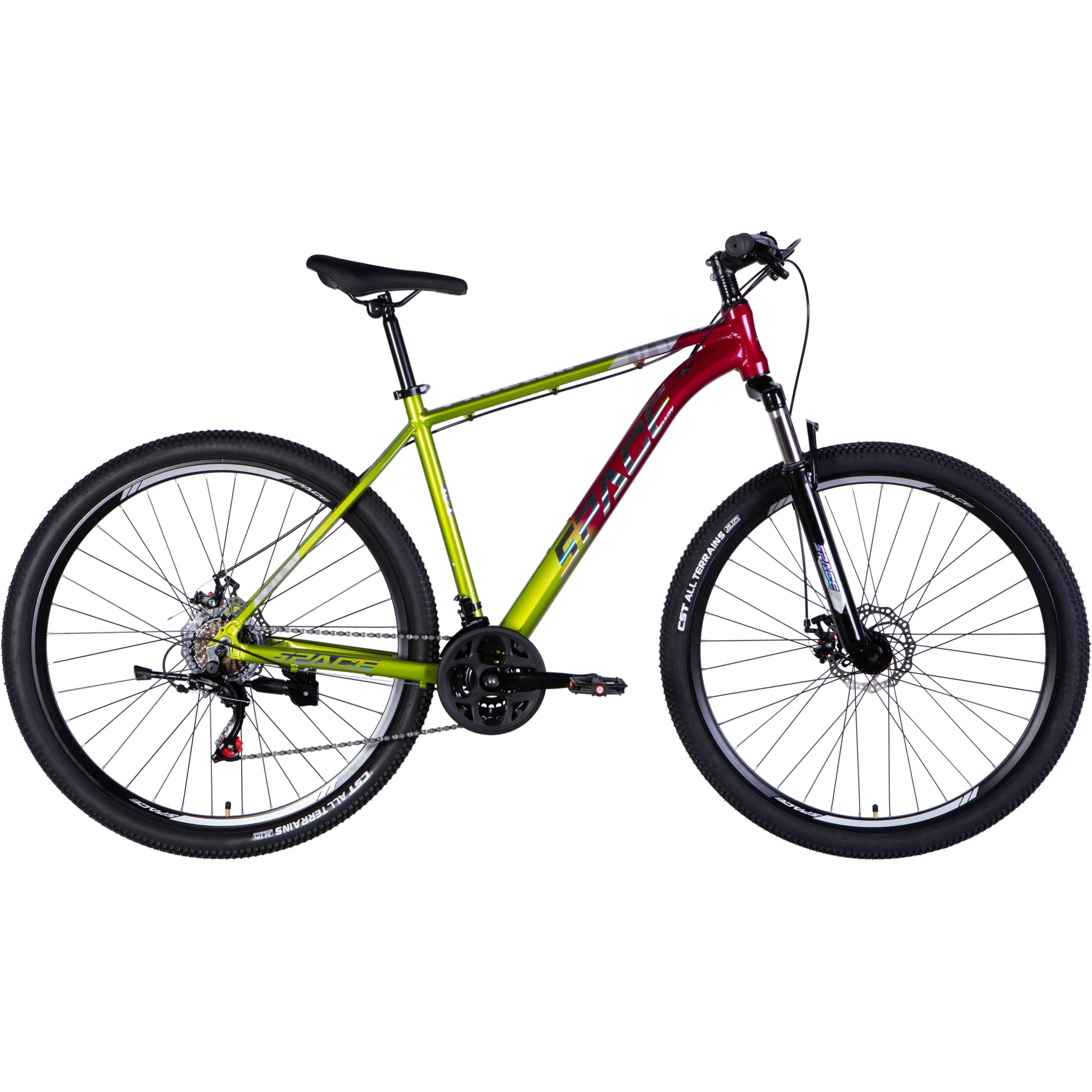 Велосипед Space Phaeton AL 29" 2025 DD FR 20" зелено-розовый фото 1