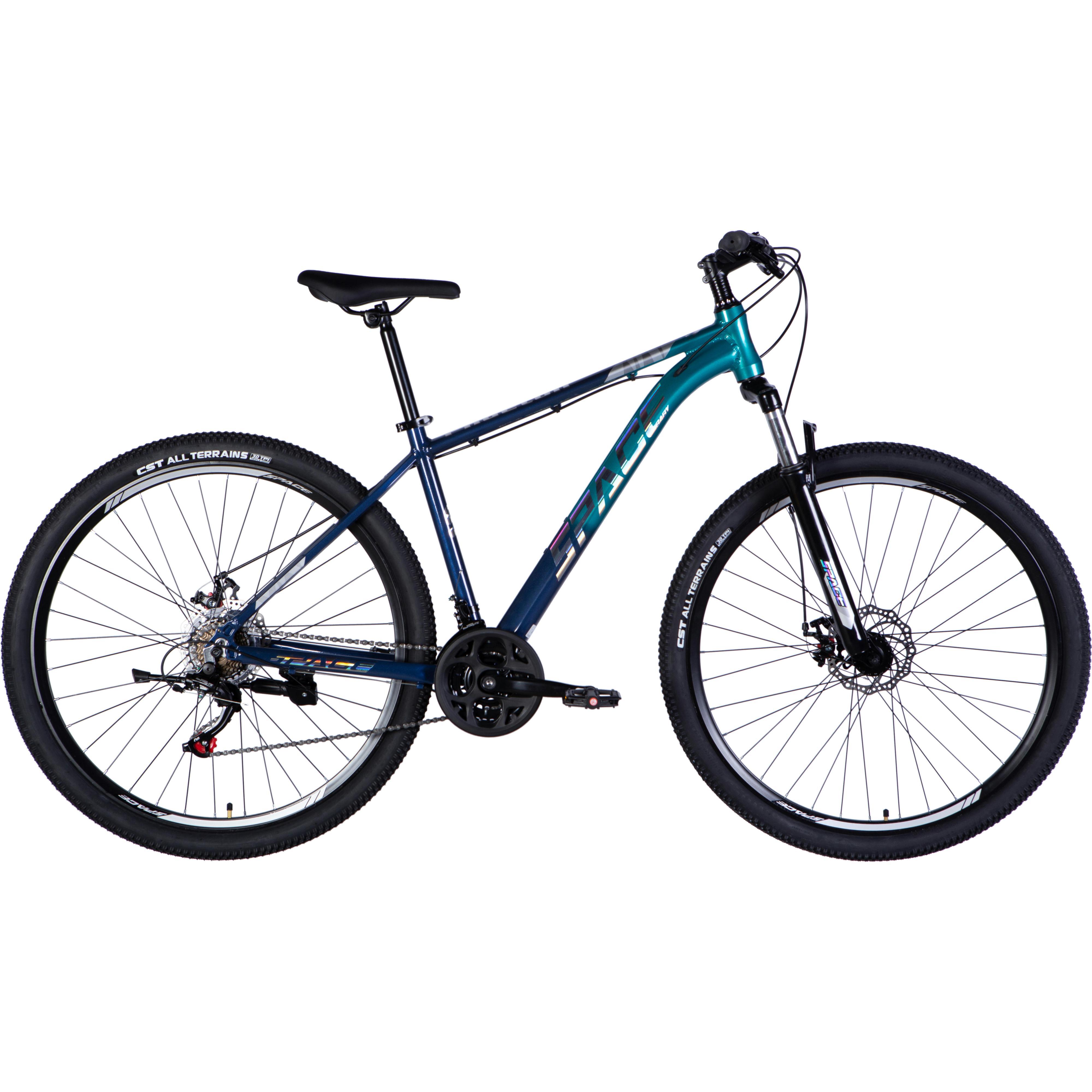 Велосипед Space Phaeton AL 29" 2025 DD FR 18" синьо-зеленийфото1