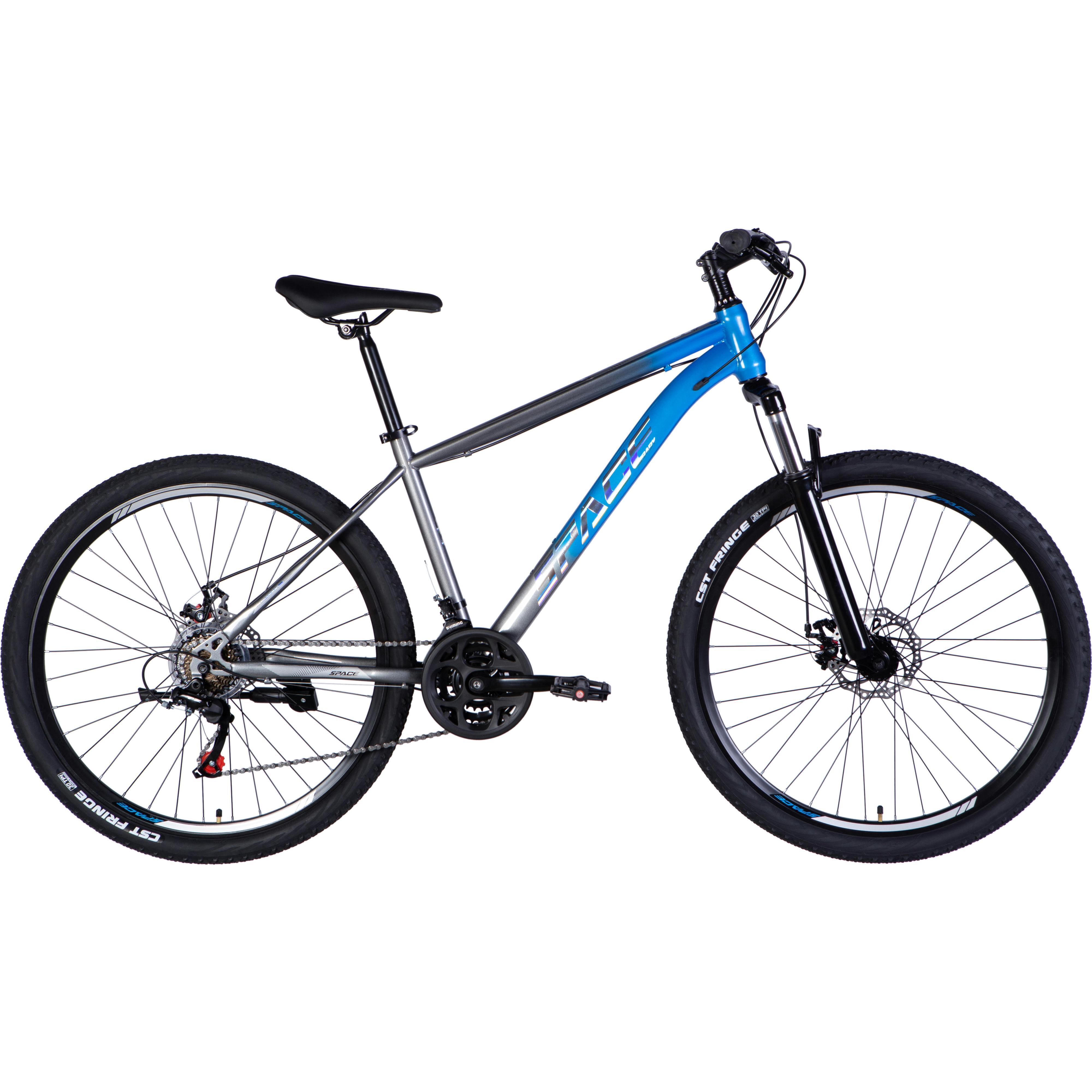 Велосипед Space Mars ST 29" 2025 DD FR 16" сине-серебристый фото 1