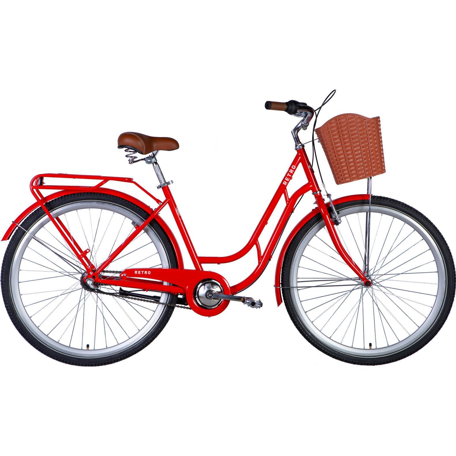 Велосипед Dorozhnik Retro ST 28" 2024 PH 19" оранжевый фото 1