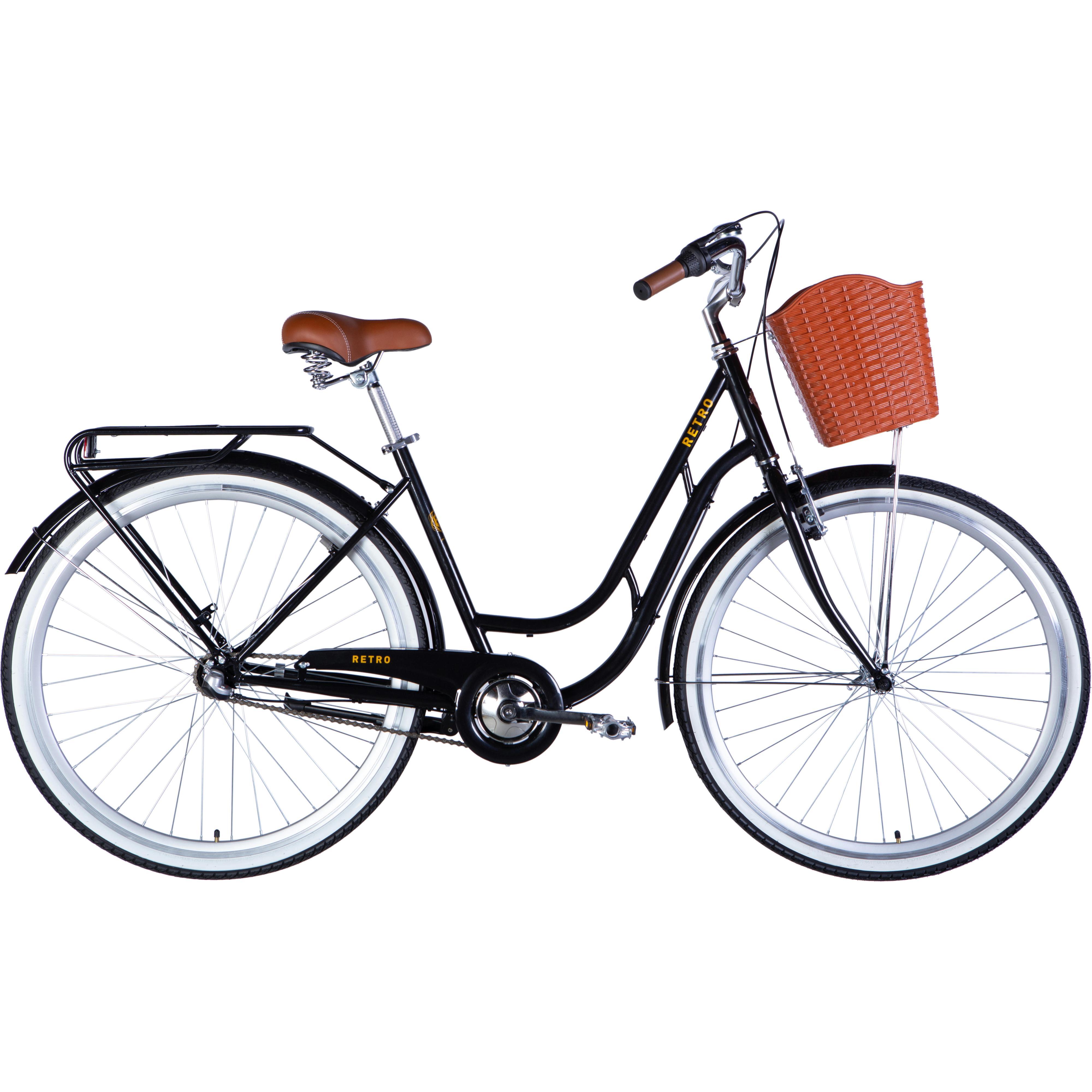 Велосипед Dorozhnik Retro ST 28" 2025 PH 19" чорнийфото1