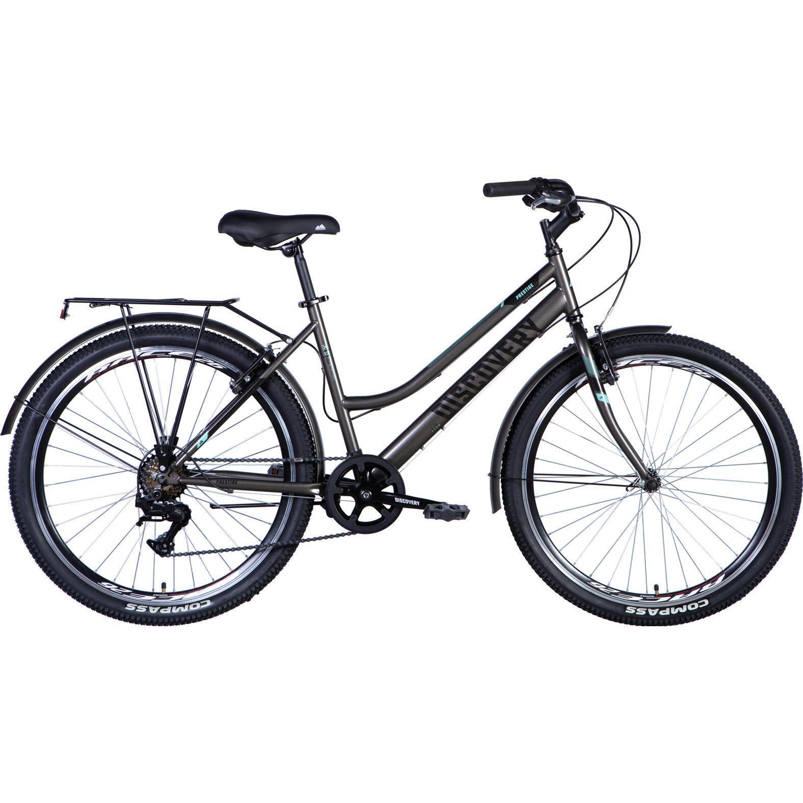 Велосипед Discovery Prestige Woman ST 26" 2024 Vbr FR 17" сірийфото1