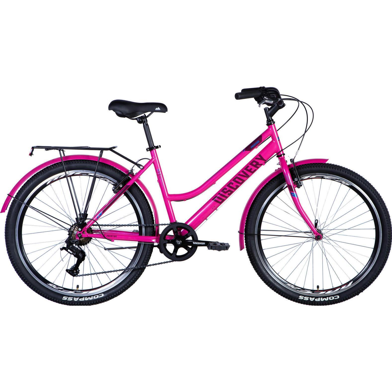 Велосипед Discovery Prestige Woman ST 26" 2024 Vbr FR 17" рожевийфото1