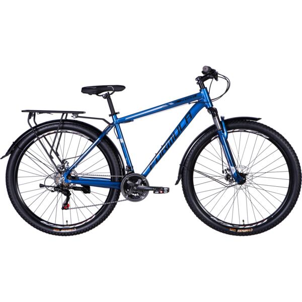 

Велосипед Formula Motion AL 29" 2025 DD FR 19" сине-черный