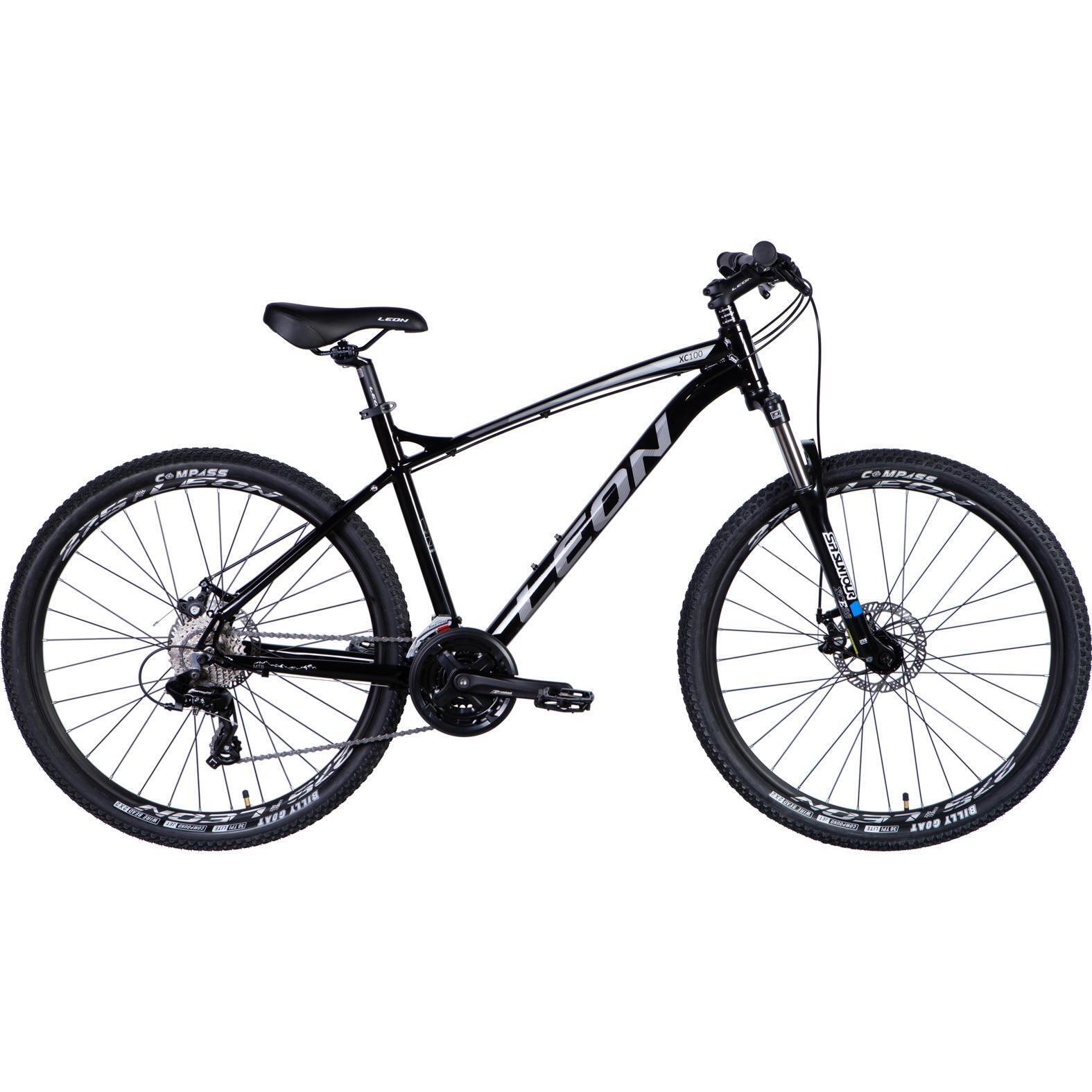 Велосипед Leon Xc AL 27.5" 2024 100 DD 19" черный с серым фото 1