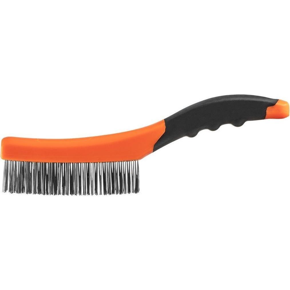 Щітка дротяна Neo Tools пряма, 4х16 рядів (39-010)фото1