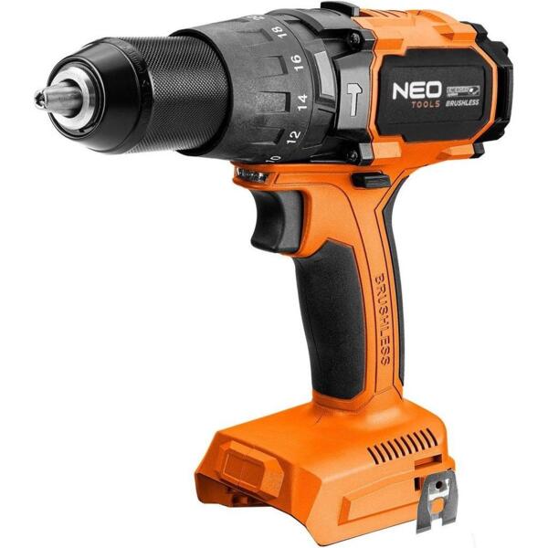

Шуруповерт-дрель аккумуляторная Neo Tools Energy+ 18В (без АКБ и ЗУ), (04-616)