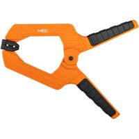 Струбцина Neo Tools, затискач пружинний, пластик, 100мм (45-523)