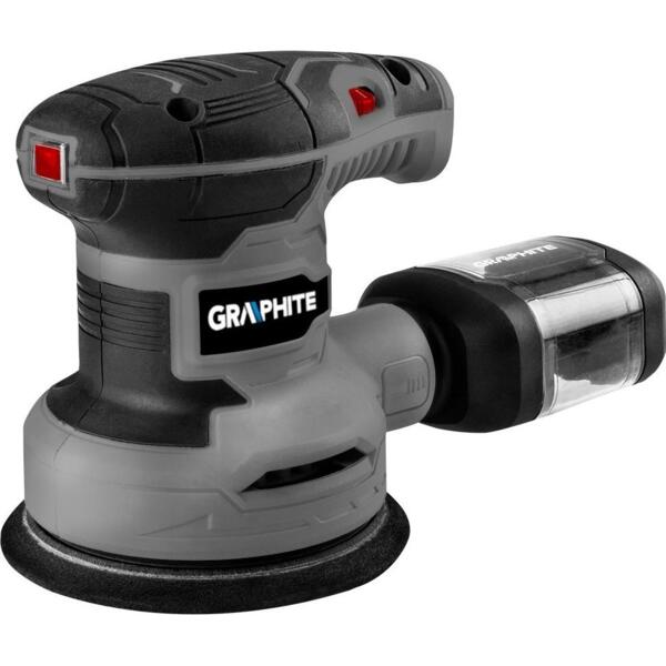 

Шлифмашина эксцентриковая GRAPHITE 300Вт 125мм 7000-13000об/мин (59G348)