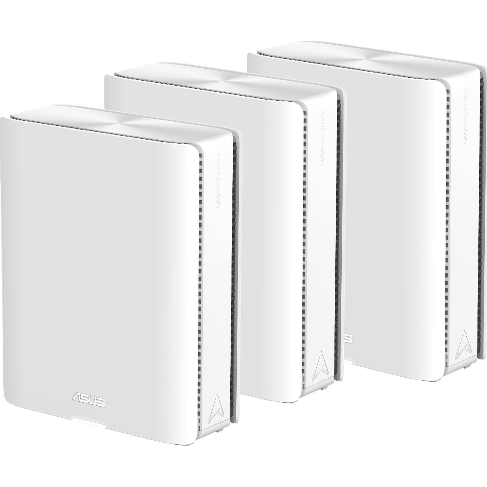 Система WiFi-Mesh ASUS ZenWiFi BQ16 BE25000 (90IG08K0-MO3N4V)фото1