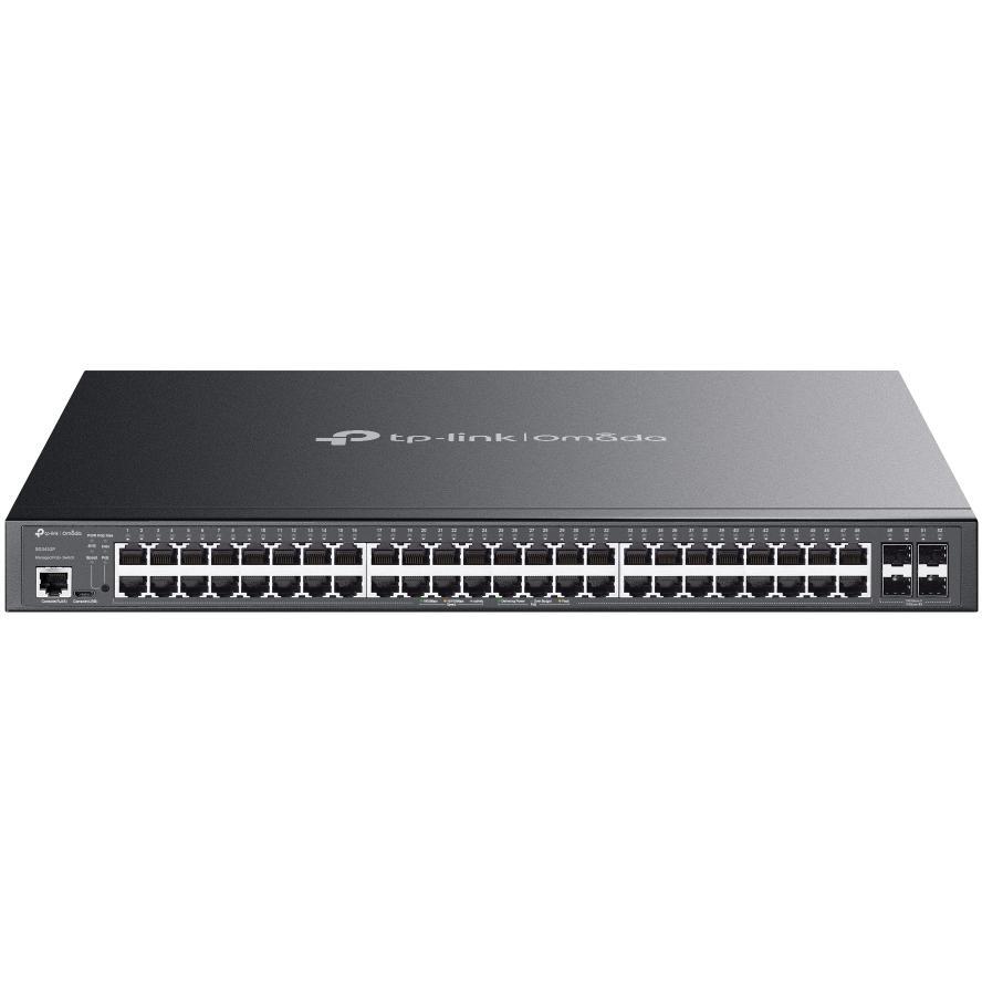 Коммутатор TP-LINK SG3452P 48xGE (48xPoE), 4xSFP, 384Вт, Управляемый L2 фото 